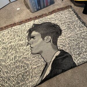 JUSTIN BIEBER PURPOSE TOUR BLANKET